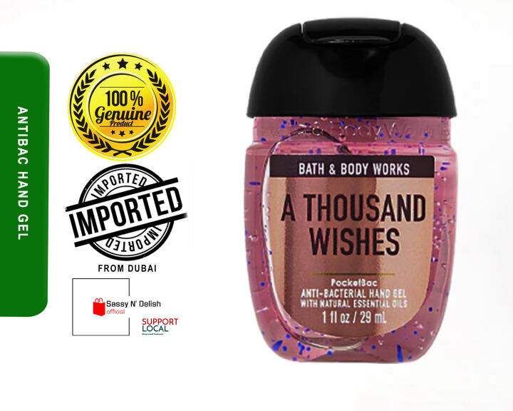 Bath & Body Works A Thousand Wishes Pocket Bac Hand Sanitizers | 29ml ...