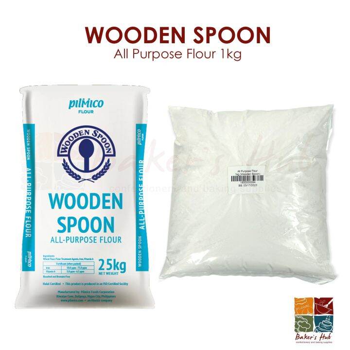 Wooden Spoon All Purpose Flour 1 Kilo | Lazada PH