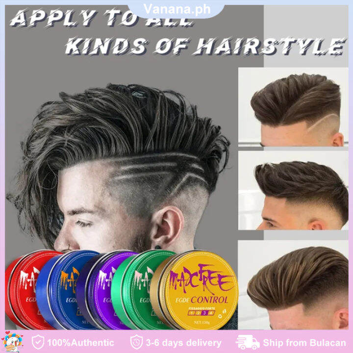 Perfume Hair Wax Strong Hold longlasting styling Disposable Styling