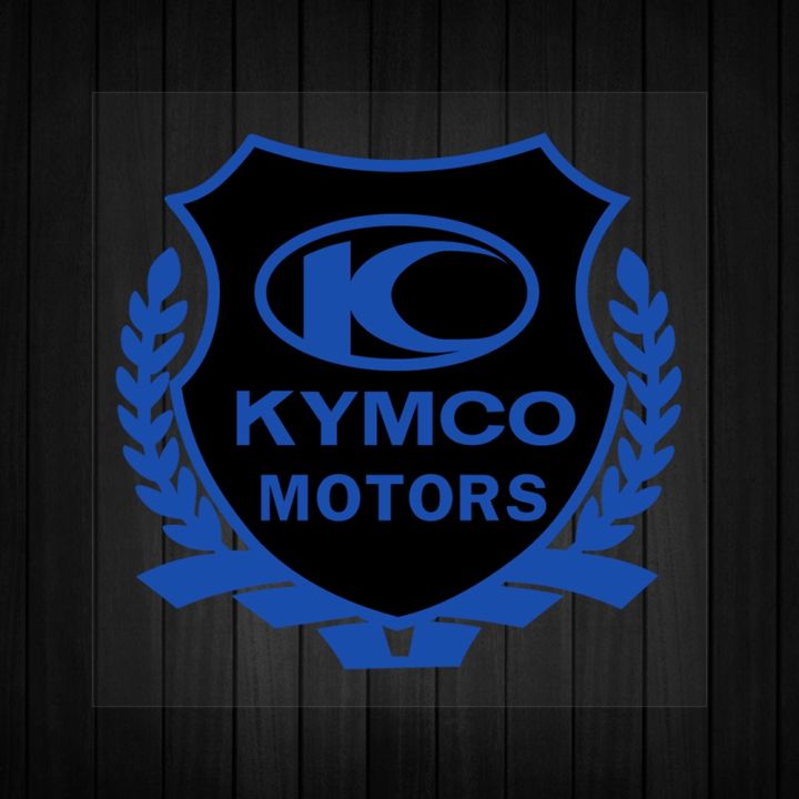 ป้ายด้านร่างกายหูบนข้าวสาลี-kymco-vip-ป้ายโลโก้แถบสติกเกอร์ติดรถสร้างสรรค์มีสไตล์-kymco