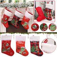 Merry Christmas Socks Christmas Tree Ornaments Sack Xmas Gift Candy Bag Cute Fabrics With Multiple Styles To Choose From Socks