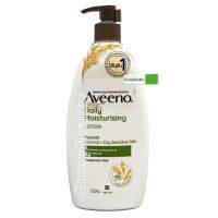 Aveeno Daily Moisturising LOTION อาวีโน่ โลชั่นเพิ่มความชุ่มชื้นสำหรับทุกวัน ปราศจากน้ำหอม ล๊อคความชุ่มชื่นยาวนาน 48 ชม. ขนาด 18 ออนซ์ (532 มล.) 1 ขวด