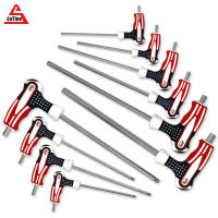 SaTine Wrench Long Arm Allen Hex Key Wrench Spanner Hexagon T Type Wrenches เครื่องมือซ่อมจักรยาน