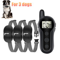 Hot Selling Waterproof Electronic Remote Trainer No Barking Training Collars Remote Dog Training Collar Bark Stopper For 3 Dogs