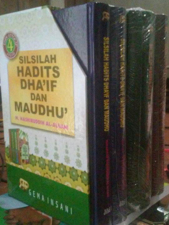 Buku Silsilah Hadits Dhaif Dan Maudhu 1 Set 4 Jilid Lazada Indonesia 4927