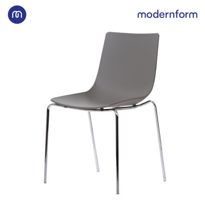 Modernform เก้าอี้อเนกประสงค์ เก้าอี้สัมมนา เก้าอี้ประชุม รุ่นCT390 ขาเหล็ก สีเทา