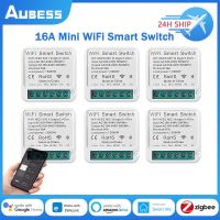 ¤◑❂ eWeLink 16A Mini WiFi Smart Switch 2-way Control DIY Light Smart Switches Module Work With Tuya Smart Life APP Alexa Google Home