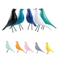 Bird Figurine Decoreames bird Modern Minimalist Style Birds Decorative Ornaments for Living Room Bedroom Office Desktop