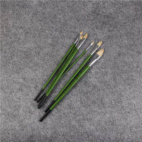 Glitter Star Shop 6 Pcs/set Senior Oil Painting Pen Brush Bristle Suit Gouache Paint Brushes