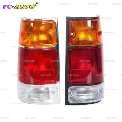 Car 1 Piece Left Right Tail Light Lamp With Bulbs Wires For Holden Rodeo TF TFR Truck For Isuzu Pickup 1991-1996