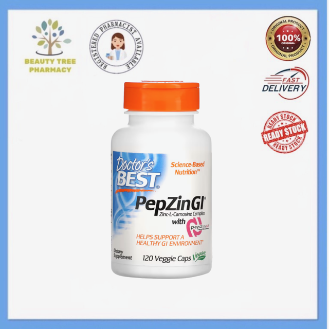 Doctor's Best PepZin GI ZincLCarnosine Complex 120 Capsules Lazada