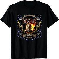 ACDC ร็อคแบนด์วินเทจแขนสั้นเทรนด์ผู้ชายและผู้หญิงปอนด์ผ้าฝ้ายแท้ Spot เสื้อยืด [S-XXXL]-YD016