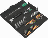 Wera 05134013001 Kraftform Kompakt F 1 screwdriving Tool Set for Window Builders, 35 Pieces Single