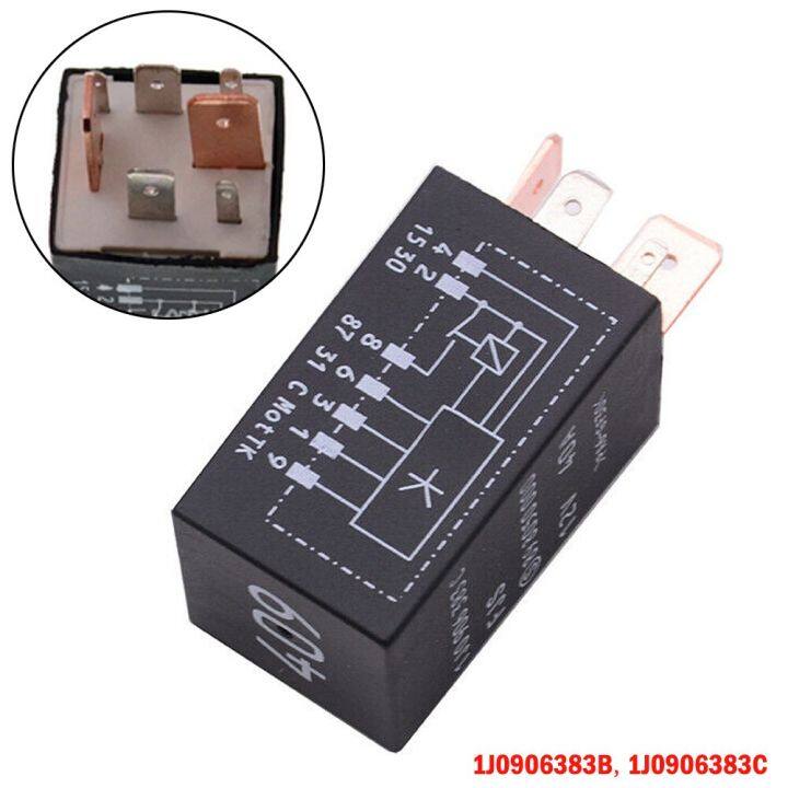 1j0906383c-รีเลย์ปั้มน้ำมันรถยนต์12v-1j0906383b-409สำหรับการเปลี่ยนรีเลย์ปั๊มเชื้อเพลิง-passat