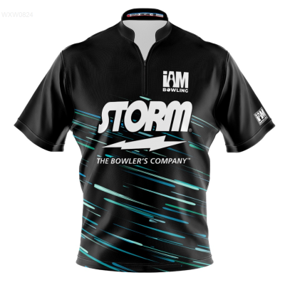 2023 New Fashion Summer Storm DS Bowling Jersey - Design 2088-ST 3D Polo shirt，Size:XS-6XL Contact seller for personalized customization of name and logo high-quality