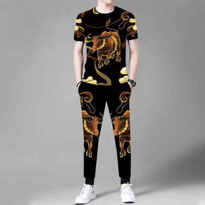 ۩✷ hnf531 SONIX t shirt mens new 2021 mens fashion short-sleeved sports suit mens casual plus size t-shirt short-sleeved mens two-piece men clothing