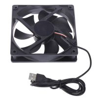 1Pc 120x120x25mm 5V USB Connector PC Computer Cooling Cooler Fan Heatsink Hot sale Heatsinks