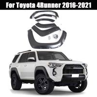 สำหรับ Toyota 4Runner 2016-2021แต่งรถ ABS บังโคลนรถสีดำ Flares Off-Raod 4X4ล้อรถกระบะอุปกรณ์แต่งคิ้ว