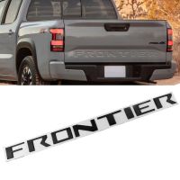 สติ๊กเกอร์3D ABS ใช้ได้กับรถยนต์นิสสัน2015 2022 2023 Frontier สติ๊กเกอร์ติดประตูท้ายรถยนต์แบบนูนด้านหลังลำต้น