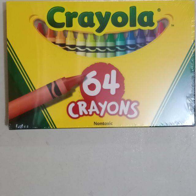 crayola 64 color crayons non toxic amspec Lazada PH