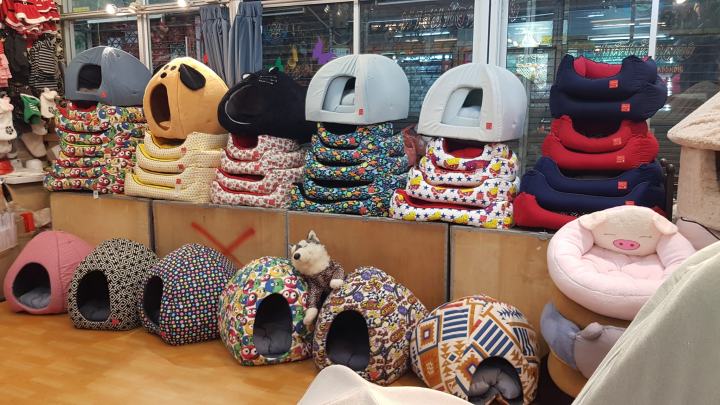 ที่นอนโดมสัตว์เลี้ยง-2-in-1-บ้านน้องหมา-น้องแมว-แคมปิ้งโดม-barkshop