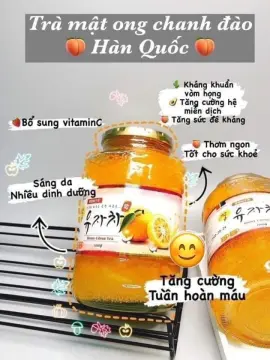 Có những loại mật ong nào phổ biến ở Hàn Quốc được sử dụng trong sản phẩm chanh đào mật ong?
