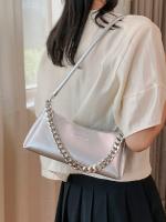 ☽♟  Underarm bag womens 2023 new French style small crowd high-end sense foreign style single shoulder Messenger bag chain explosive style baguette