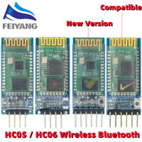 10ชิ้น Hc-06 HC 06 RF ไร้สายบลูทูธรับส่งสัญญาณทาสโมดูล RS232 TTL เพื่อ UART แปลงและอะแดปเตอร์ Hc-05 HC 05