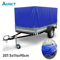 Foldable Waterproof Car Trailer Cover Outdoor Camping Rooftop Protector Dust Resistant Protection Covers Car Truck RV Boat Cover