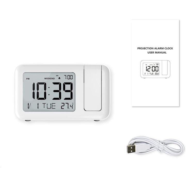 alarm-clock-with-projection-projection-alarm-clock-with-indoor-temperature-4-adjustable-projection-brightness