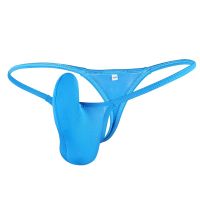 【YF】✻▧  Sissy Mens Thongs Penis Sleeve Soft Stretch Silk Breathable G Strings Jockstrap Gay Men