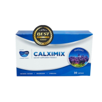 (วันหมดอายุ 3/2/2025) CALXIMIX (CALCIUM+MAGNESIUM+SPIRULINA) บรรจุ 30 CAP