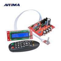 AIYIMA แผงวงจรขยายเสียง LC75342รีโมต4ทาง,เครื่องเสียงอินพุต4ทางตัวควบคุมระดับเสียงเบสย่านเสียงแหลมสำหรับเครื่องขยายเสียง Diy