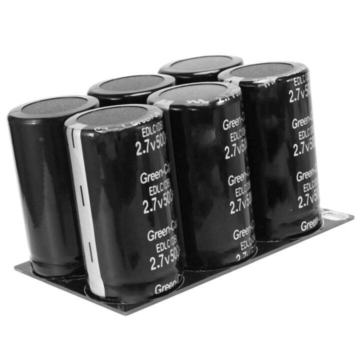 Farad Capacitor 2.7V 500F with Protective Plate Capacitors Lazada.co.th
