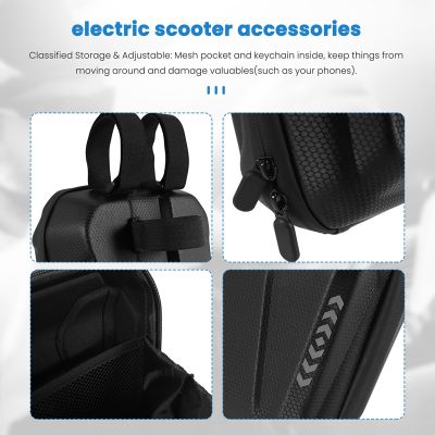 2.5L Electric Scooter Bag Scooter Handlebar Bag Waterproof Scooter Storage Bag for Universal Scooter Scooter Bike