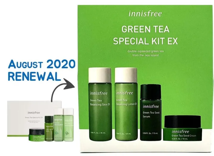 Innisfree Green Tea Special Kit EX (New Package) แพ็คเกจใหม่ล่าสุด