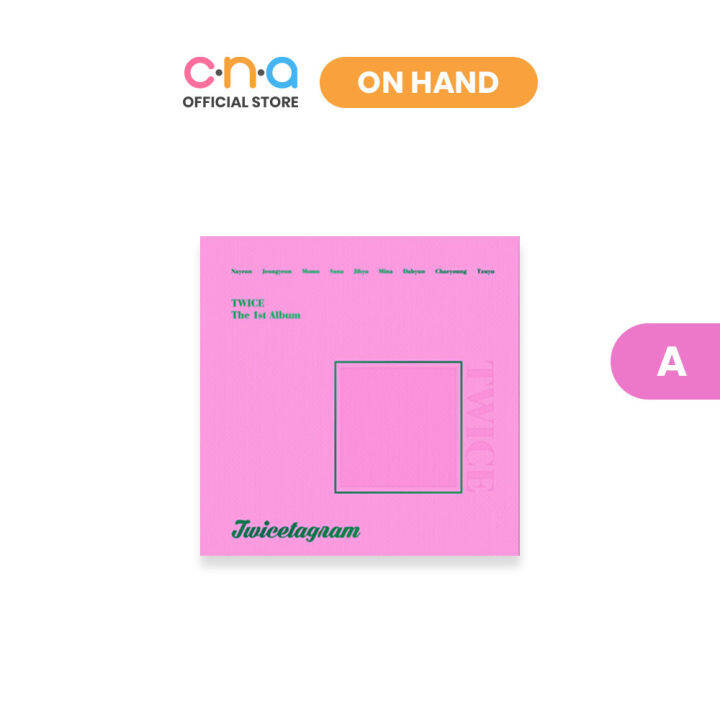 TWICE - TWICETAGRAM (A ver.) 1st Full Album | Lazada PH