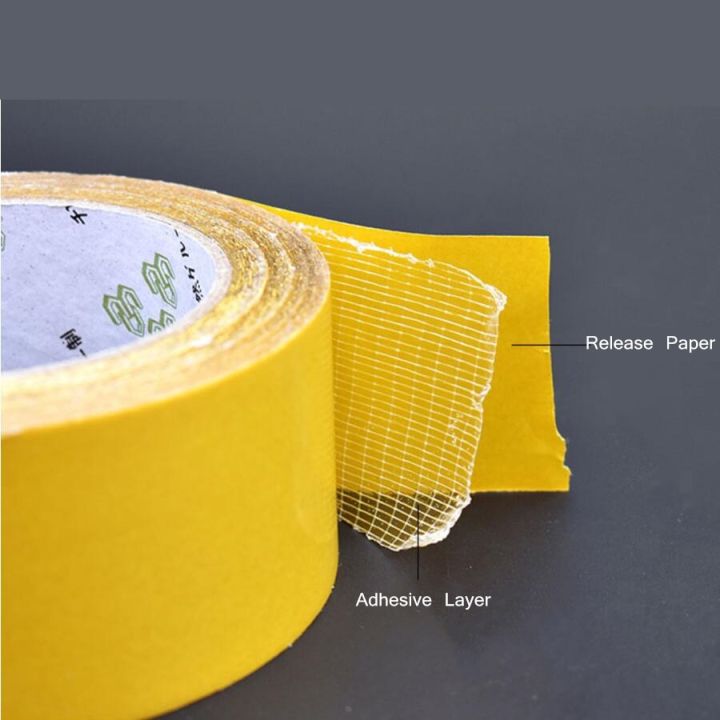 yx-20m-mesh-high-viscosity-transparent-adhesive-tape-glass-grid-fiber-paste-double-sided-grid-tape-adhesives-tape