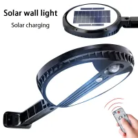 70 LED Solar Lights Outdoors Illumination Super Bright Motion Sensor Solar Lamp Waterproof Remote Garden Wall Lamp