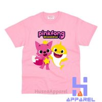 Pinkfong BABY SHARK เสื้อยืด สําหรับเด็กS-5XL