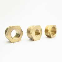 1/8 1/4 3/8 1/2 3/4 1 BSP Male To Female Thread Brass Reducer Bushing Reducing Pipe Fitting Coupler Connector Adapter