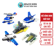 Đồ chơi trẻ em xếp hình Lego giá rẻ lắp ghép máy bay