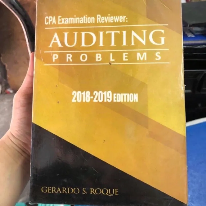 CPA EXAMINATION REVIEWER AUDITING PROBLEMS / 2018 - 2019 Edition By ...