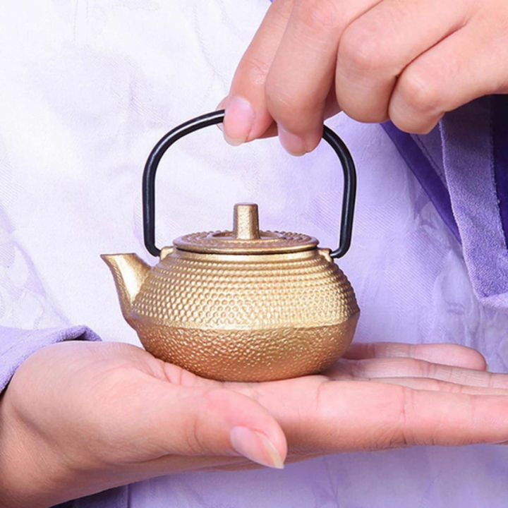 Mini Japanese Kettle Small Teapot Tea Pot 50ml, Easy To Carry