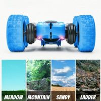 4WD RC Car 360 Degree Flip Double Sided Deformation Drift Car Rock Crawler Robot 2.4G Radio Remote Control Car Toys For Children