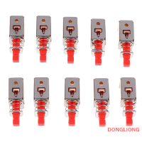 DONGLIONG 10ชิ้นสวิตช์กุญแจโดยตรง A03 PS-22F03 6หมุดล็อคตัวเองสีแดงสวิตช์จ่ายไฟ