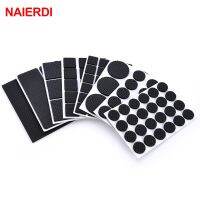 ☏ NAIERDI 1-24PCS Self Adhesive Furniture Leg Feet Rug Felt Pads Anti Slip Mat Bumper Damper For Chair Table Protector Hardware