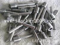 M10 x 1.0x47.5 Pin/Rol Soket Heksagon Titanium untuk Motor