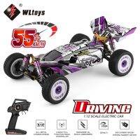 OuYunTingM Wltoys ของเล่น124019 1/12แข่งรถ RC 55กม./ชม. Mobil Remote Control ไฟฟ้า4WD ความเร็วสูงออฟโรด2.4ก. สำหรับของขวัญสำหรับเด็ก