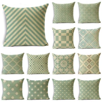 hot！【DT】☊  WZH Personalized Pattern Printing Cushion Cover Pillowcase 40cm/45cm and 50cm